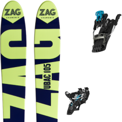 comparer et trouver le meilleur prix du ski Zag Ubac 105 18 + mtn black/blue sur Sportadvice