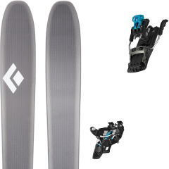 comparer et trouver le meilleur prix du ski Black Diamond Helio 105 19 + mtn black/blue sur Sportadvice