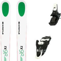comparer et trouver le meilleur prix du ski Kastle K stle tx98 19 + shift mnc 13 jet black/white 100 19 sur Sportadvice