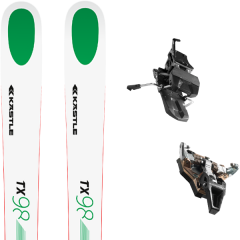 comparer et trouver le meilleur prix du ski Kastle K stle tx98 19 + st radical turn 95 black 19 sur Sportadvice