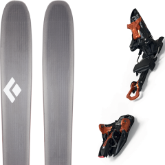 comparer et trouver le meilleur prix du ski Black Diamond Helio 95 19 + kingpin 13 75 100 mm black/cooper 19 sur Sportadvice