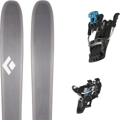 comparer et trouver le meilleur prix du ski Black Diamond Helio 95 19 + mtn black/blue sur Sportadvice