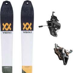 comparer et trouver le meilleur prix du ski Völkl vta98 19 + st radical turn 95 black 19 sur Sportadvice