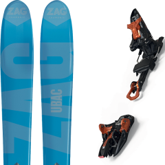 comparer et trouver le meilleur prix du ski Zag Ubac 95 lady 19 + kingpin 13 75 100 mm black/cooper 19 sur Sportadvice