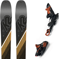 comparer et trouver le meilleur prix du ski K2 Wayback 96 19 + kingpin 13 75 100 mm black/cooper 19 sur Sportadvice