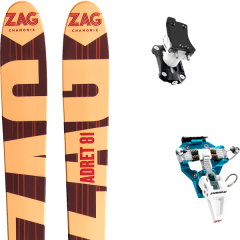 comparer et trouver le meilleur prix du ski Zag Adret 81 18 + speed turn 2.0 blue/black 19 sur Sportadvice