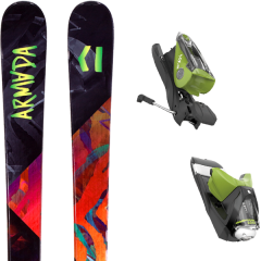 comparer et trouver le meilleur prix du ski Armada Arv 84 + nx 12 dual wtr b90 black/green 17 sur Sportadvice