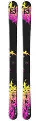 comparer et trouver le meilleur prix du ski Salomon Tnt jr +  n l7 b90 black white sur Sportadvice