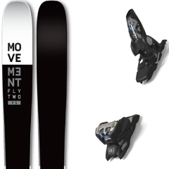 comparer et trouver le meilleur prix du ski Movement Fly two 95 19 + griffon 13 id black 19 sur Sportadvice