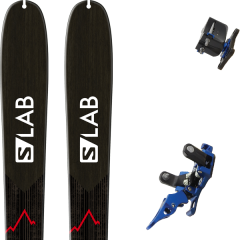 comparer et trouver le meilleur prix du ski Salomon S/lab x-alp black/blue/red 19 + wepa 19 sur Sportadvice