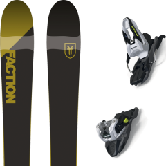 comparer et trouver le meilleur prix du ski Faction Candide 2.0 yth 18 + free ten black/white sur Sportadvice