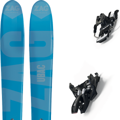 comparer et trouver le meilleur prix du ski Zag Ubac 95 lady 19 + alpinist 9 long travel 105mm black/ium 19 sur Sportadvice