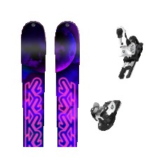 comparer et trouver le meilleur prix du ski K2 Empress + warden mnc 13 n white/black sur Sportadvice