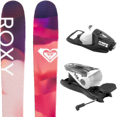 comparer et trouver le meilleur prix du ski Roxy Shima free 19 + nx 11 b100 black/white 16 sur Sportadvice