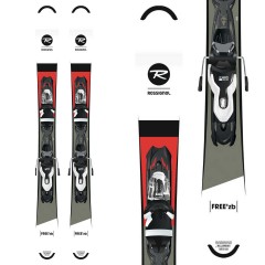 comparer et trouver le meilleur prix du ski Rossignol Minis free zb + xpress 10 b83 bk/wht sur Sportadvice