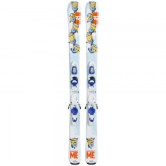 comparer et trouver le meilleur prix du ski Rossignol Minion kid-x + kid-x 4 b76 blue yellow sur Sportadvice