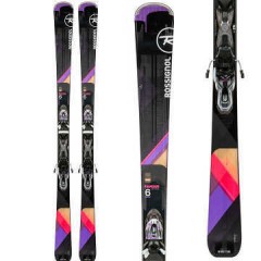 comparer et trouver le meilleur prix du ski Rossignol Famous 6 2018 et w 11 wtr black/white sur Sportadvice