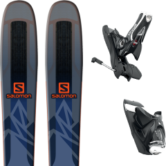 comparer et trouver le meilleur prix du ski Salomon Qst 99 18 + spx 12 dual b100 black/white 19 sur Sportadvice