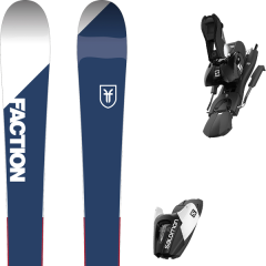 comparer et trouver le meilleur prix du ski Faction Candide 1.0 105-145 18 + l7 n b100 black/white sur Sportadvice