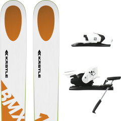 comparer et trouver le meilleur prix du ski Kastle K stle bmx115 + z12 b90 white/black sur Sportadvice
