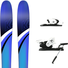 comparer et trouver le meilleur prix du ski K2 Thrilluvit 85 19 + z12 b90 white/black 19 sur Sportadvice
