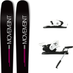 comparer et trouver le meilleur prix du ski Movement Go 100 women 19 + z12 b90 white/black 19 sur Sportadvice
