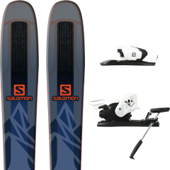 comparer et trouver le meilleur prix du ski Salomon Qst 99 18 + z12 b90 white/black sur Sportadvice