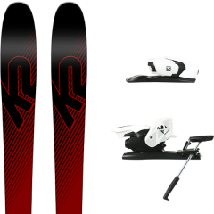 comparer et trouver le meilleur prix du ski K2 Pinnacle 85 19 + z12 b90 white/black 19 sur Sportadvice