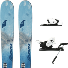 comparer et trouver le meilleur prix du ski Nordica Astral 84 aqua 19 + z12 b90 white/black 19 sur Sportadvice