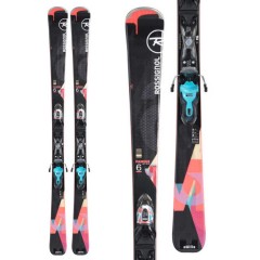 comparer et trouver le meilleur prix du ski Rossignol Famous 6 + xpress w 11 b83 black sunset sur Sportadvice