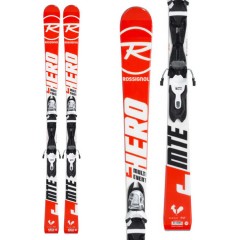 comparer et trouver le meilleur prix du ski Rossignol Hero multi event + xpress jr 7 b83 black white sur Sportadvice