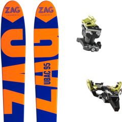 comparer et trouver le meilleur prix du ski Zag Ubac 95 18 + tlt speed radical black/yellow 19 sur Sportadvice