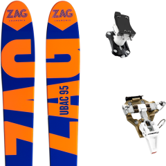 comparer et trouver le meilleur prix du ski Zag Ubac 95 18 + speed turn 2.0 bronze/black 19 sur Sportadvice