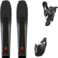 comparer et trouver le meilleur prix du ski Salomon Xdr 78 st e black/orange + mercury 11 grey/black 19 sur Sportadvice