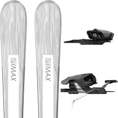 comparer et trouver le meilleur prix du ski Salomon S/max w 6 +lithium 10 w bk/silver l80 19 sur Sportadvice