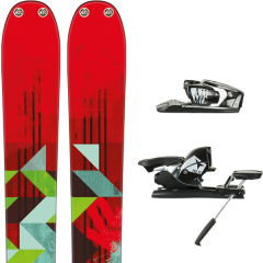 comparer et trouver le meilleur prix du ski K2 Domain 16 + ffg 12 black/white 16 sur Sportadvice