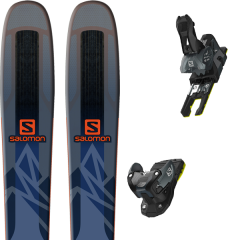 comparer et trouver le meilleur prix du ski Salomon Qst 99 18 + warden mnc 13 n black/grey 19 sur Sportadvice