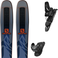 comparer et trouver le meilleur prix du ski Salomon Qst 99 18 + warden mnc 11 black l115 sur Sportadvice