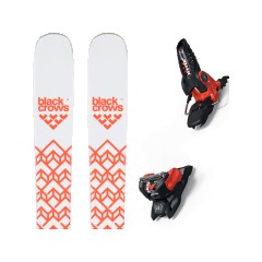 comparer et trouver le meilleur prix du ski Black Crows Atris birdie + jester pro id black/flo red sur Sportadvice
