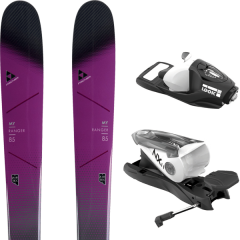 comparer et trouver le meilleur prix du ski Fischer My ranger 85 + nx 11 b100 black/white 16 sur Sportadvice