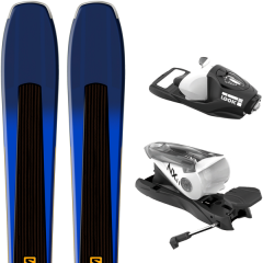 comparer et trouver le meilleur prix du ski Salomon Xdr 84 ti black/blue/saf 19 + nx 11 b100 black/white 16 sur Sportadvice
