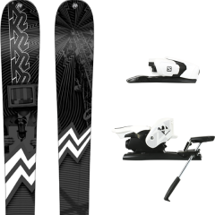 comparer et trouver le meilleur prix du ski K2 Press 19 + z12 b90 white/black 19 sur Sportadvice