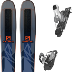 comparer et trouver le meilleur prix du ski Salomon Qst 99 18 + warden 11 n silver/black l100 sur Sportadvice