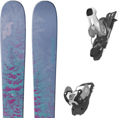 comparer et trouver le meilleur prix du ski Nordica Santa ana 100 violet/magenta + warden 11 n silver/black l100 sur Sportadvice