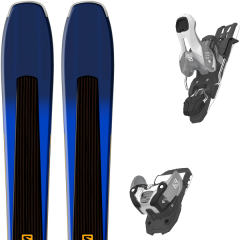 comparer et trouver le meilleur prix du ski Salomon Xdr 84 ti black/blue/saf + warden 11 n silver/black l90 sur Sportadvice