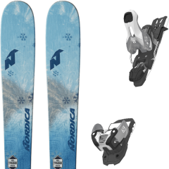 comparer et trouver le meilleur prix du ski Nordica Astral 84 aqua 19 + warden 11 n silver/black l90 19 sur Sportadvice