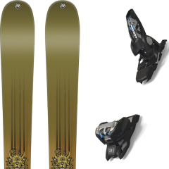 comparer et trouver le meilleur prix du ski K2 Sight 17 + griffon 13 id black sur Sportadvice