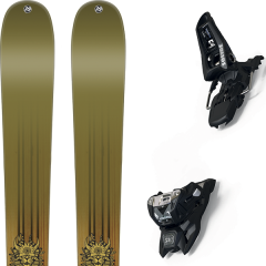 comparer et trouver le meilleur prix du ski K2 Sight 17 + squire 11 id black sur Sportadvice