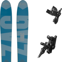 comparer et trouver le meilleur prix du ski Zag Ubac 95 lady + yak 14 black sur Sportadvice