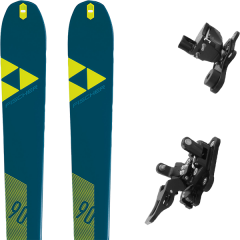 comparer et trouver le meilleur prix du ski Fischer Transalp 90 carbon 19 + yak 14 black 19 sur Sportadvice